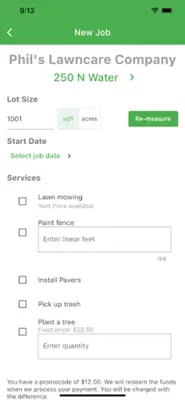 Lawn Buddy android App screenshot 2